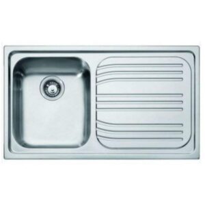 Lavello Franke Radar RRX 611 Incasso Acciaio Inox con Gocciolatoio Destro