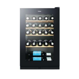 Haier WS30GA Cantinetta Vino 30 Bottiglie Anti UV Antivibrazione Nero