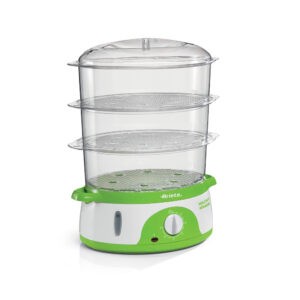 ARIETE Vaporiera Elettrica Healthy Steam 911 3 Cestelli
