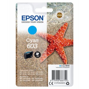 EPSON Cartuccia Stella Marina C13T03U24020 603 Ciano T03U