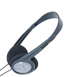 PANASONIC Cuffie RPHT090EH Colore Nero e Grigio con Cavo