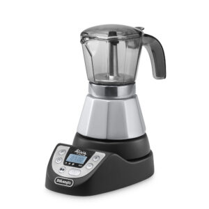 DE LONGHI Caffettiera Moka Elettrica Alicia Plus Nero EMKP42B