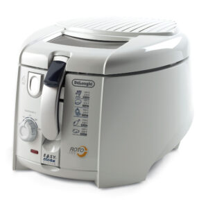 DE LONGHI Friggitrice RotoFry 1,2L F28311.W1 Antiaderente Bianco