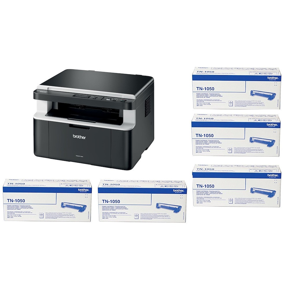 Brother Stampante DCP-1612W Multifunzione Laser monocromatica Bundle  DCP1612WBUNDLE - niclick