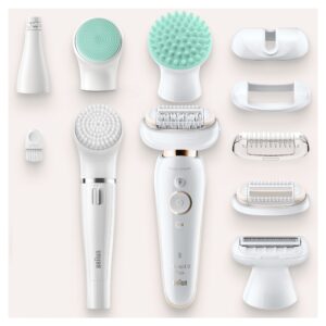 BRAUN Silk-√©pil 9 Flex Beauty Set con 8 accessori Wet&Dry SES9300