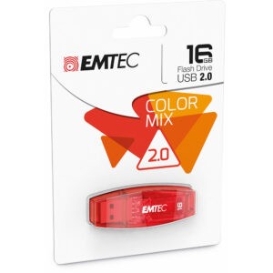 EMTEC Pen Drive USB 2.0 C410 Color mix 8GB ECMMD16GC410
