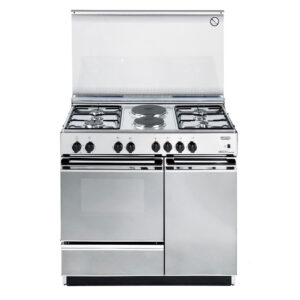 SEKOM Cucina con piano a gas a 4 fuochi e forno elettrico SCFS66E6VT -  niclick