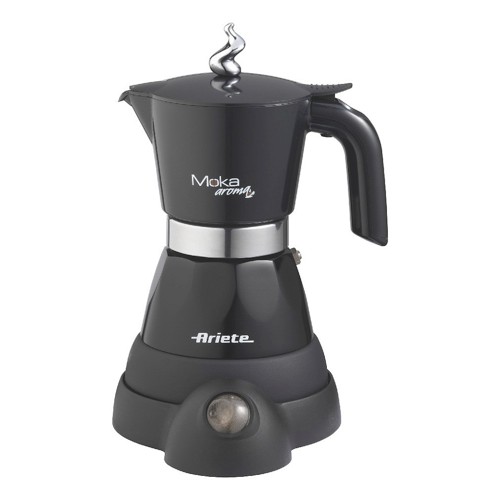 ARIETE Caffettiera Moka Elettrica 1358BLACK Nero - niclick