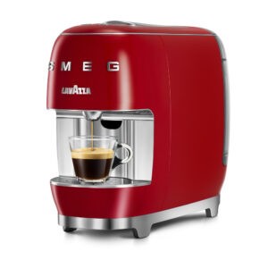 LAVAZZA Macchina Caff√© A Capsule A Modo Mio Smeg LM200 18000454 Rossa