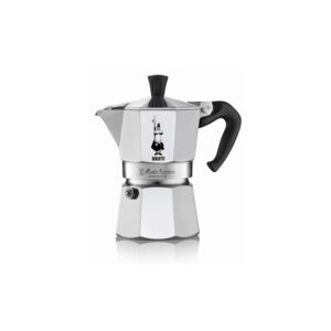 BIALETTI Moka Express 9 Tazze in Alluminio Argento 0001165