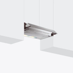 GLEM Cappa Cucina a scomparsa GHE601SI colore Silver