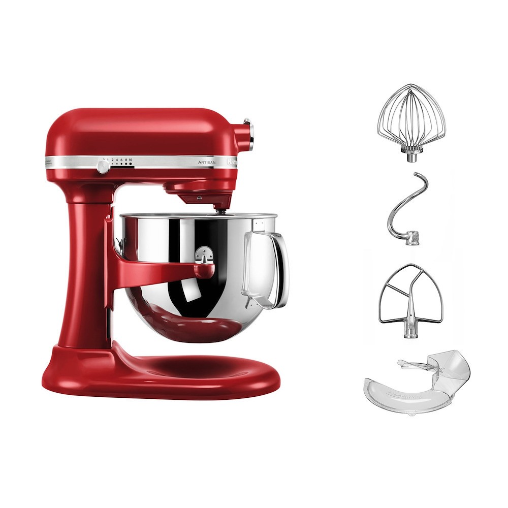 KITCHENAID Impastatrice Planetaria Artisan 5KSM7580XEER Rossa