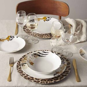 Tognana Porcellane Servizio Tavola 18PZ Maculato/Zebrato Savannah ME070185625