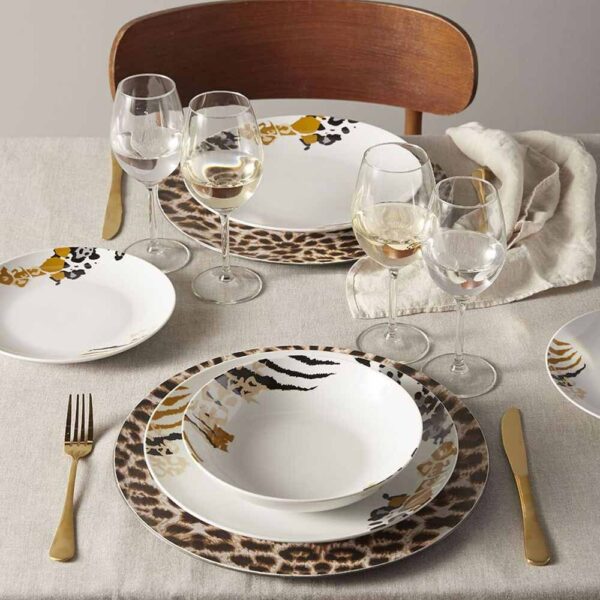 Tognana Porcellane Servizio Tavola 18PZ Maculato/Zebrato Savannah ME070185625