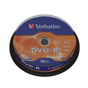 VERBATIM Supporto DVD-R 4.7 GB 10pz 16x 120 minuti 43523