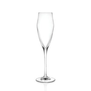 RCR Set 6 Flute Goblet E18 18cl in vetro Luxion linea Ego 254920