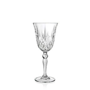 RCR Set 6 Calici Goblet 2 27cl in vetro linea Melodia 256520