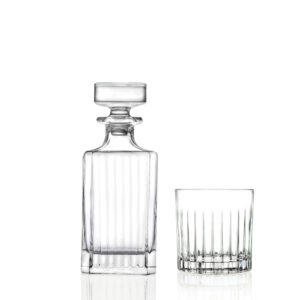 RCR Set 7 Pz (6 bicchieri Whisky, 1 Bottiglia) in vetro linea John Lewis 261670