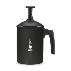 BIALETTI Montalatte Tuttocrema 6 Tazze in Metallo Nero 00AGR395