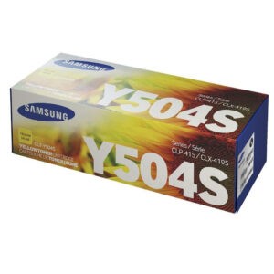 SAMSUNG Toner CLT-Y504S Laserjet Colore Giallo 1800 pagine