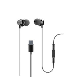 CELLULAR LINE Auricolari in-ear Sparrow AUSPARROWTYPECK Cavo USB-C Nero