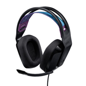 LOGITECH Cuffie Gaming Nere con cavo G335 981000978