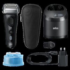 BRAUN Rasoio Elettrico Series 8 8460CC Ricaricabile Nero
