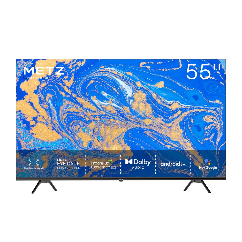 492114 Metz TV LED 55" UHD 4K Smart TV Android 55MUC6100Z