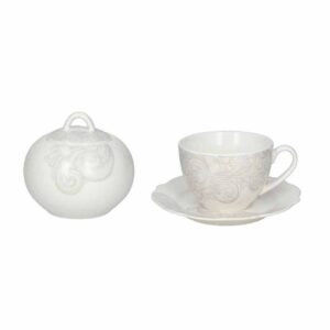 Servizio Caffè 13 Pezzi in New Bone China Linea Ginevra Camelot Andrea Fontebasso GV074138420