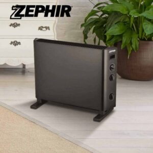 ZEPHIR Termoconvettore 2000W a Pavimento 2 Potenze ZCV2005TTN Bianco