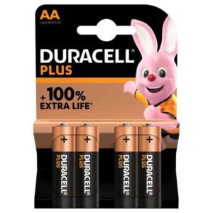 Duracell Plus 100 Stilo 4 Pezzi Blister Mn1500 DU0101
