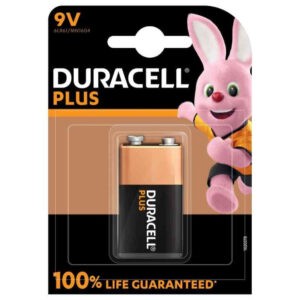Duracell Duracell Plus 100Trans.(9V), 1 Pila Blister Mn1604 DU0503