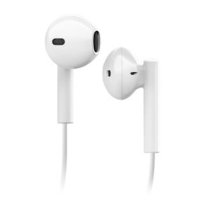 SBS Auricolari Con filo TEEARTYCAPW Microfono+Tasto Bianco USB-C