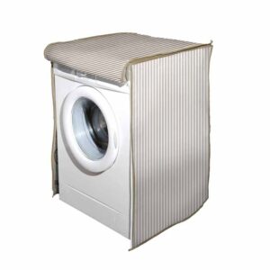 Passione Casa Coprilavatrice a Righe 65x55x85 Cm 736797