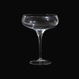 Coppa Rotonda 38 x 23 Cm in Vetro Trasparente Mercury 03862