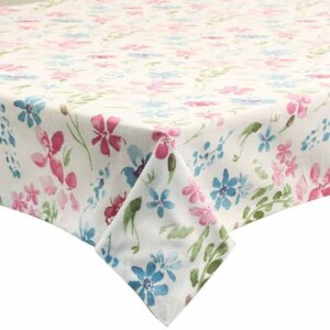 Tovaglia Alma 140x180Cm Cotone Azzurro Tognana TXXTO11BLOS