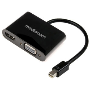 Mediacom Mini Display Port to Hdmi e Vga MDM200
