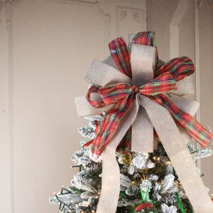Fiocco per Albero di Natale 35 Cm Mercury 27174