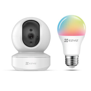 Ezviz Kit Hinnovation Smarthome TY1 + Lampadina LB1 E27 INE492