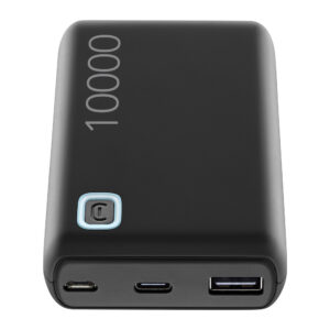 CELLULAR LINE Power Bank ESSENCE 10000 USB-C/MICRO USB/USB Nero