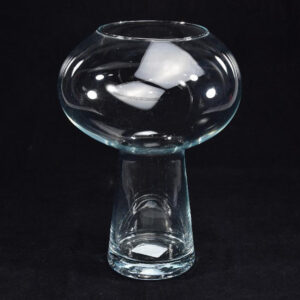 Vaso in Vetro Trasparente 22 x H 30Cm linea Ufo Mercury 31552
