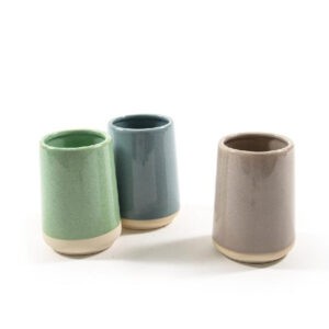 Portaspazzolini linea Jade 8 x 11Cm Colore Casuale Mercury 19032