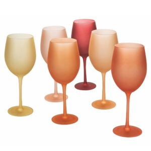 VILLA D'ESTE Set 6 Calici Linea Happy Hour Sunset 5910903