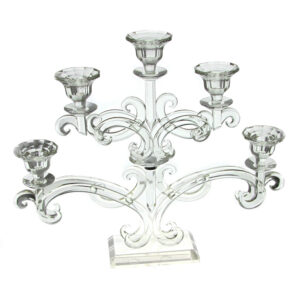 Candeliere Centrotavola in Cristallo 5 Fiamme 52xh46 Cm Royal Family 0483600