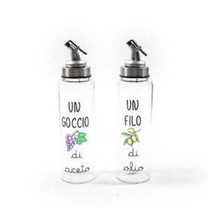 Oliera in Vetro con Dosatore 500ML Mercury 12053