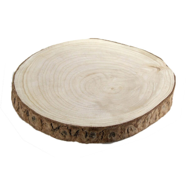 Passione Casa Sottopiatto Tronco Legno 34Cm 744945