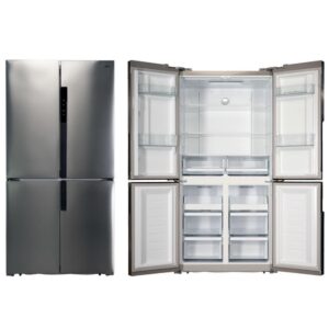 Grf Cb91832X Frigorifero 4 Porte Libera Installazione Total No Frost Acciaio Inox