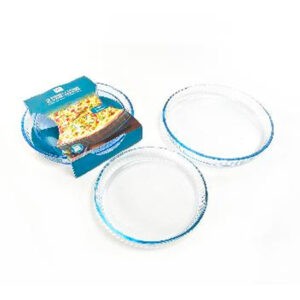 SET 2 PIROFILE TONDE D. 32 CM E D. 26 CM Mercury 55624