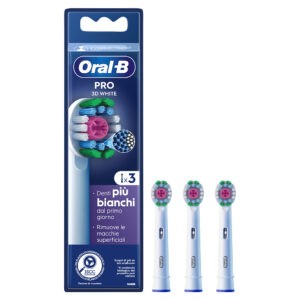 Oral-B Accessorio Testina XF 3D WHITE 3PZ 80730864