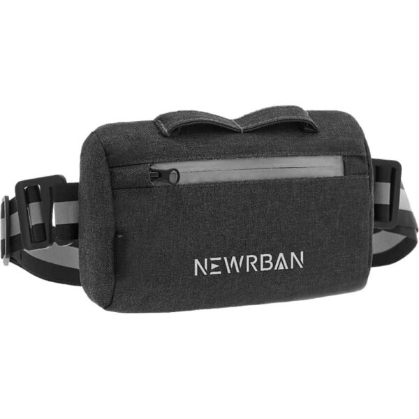 NEWRBAN NEWMBAGHANDLEBARSK Borsa da manubrio Nero